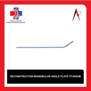 پلیت بازسازی زاویه فک تحتانی تیتانیوم (Mandibular Angle Reconstruction Plate)