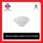 مش اوربیتال تیتانیوم مfactory (Midface Orbital Mesh Plate Titanium) بازسازی کف چشم