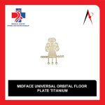 پلاک تیتانیوم کف اربیتال MIDFACE UNIVERSAL ORBITAL FLOOR PLATE
