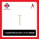 پلاک تی شکل متناسب شونده تیتانیومی T Adaption Plate 1.5 سیستم ارتوپدی AR