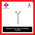 پلاک تیتانیوم Y مدیوم با پل بلند MEDIUM PLATES Y WITH LONG BRIDGE