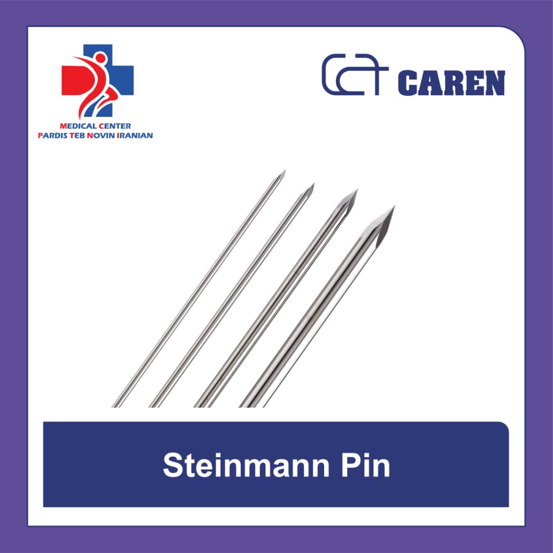 PHOTO-2026-02-24-01-16-02 پین استاینمن (Steinmann Pin) ارتوپدی برند CAREN