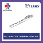 پلاک ال سی پی دیستال لترال فیبولا 3.5 میلی‌متر چپ (LCP Lateral Distal Fibula Plate 3.5 mm Left) برند کارن