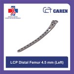 پلاک ارتوپدی LCP دیستال فمور ۴.۵ میلی‌متری (سمت چپ) برند CAREN