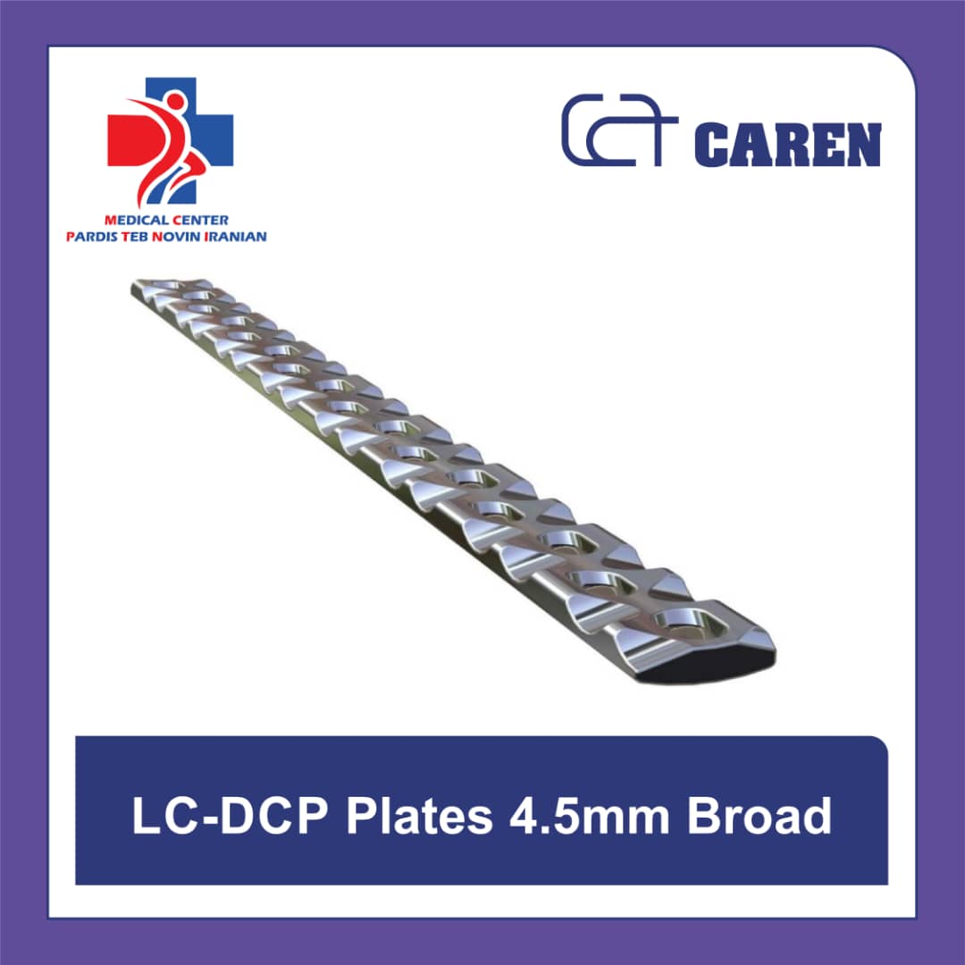 PHOTO-2026-02-24-01-16-59 پلاک ارتوپدی ال سی دی سی پی پهن LC-DCP Plates 4.5mm Broad برند کارن