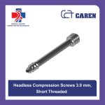 پیچ ارتوپدی بدون سر Headless Compression Screw 3.0mm مدل Short Threaded