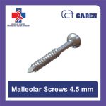 پیچ مانیولار ارتوپدی 4.5 میلی‌متری برند Caren - مخصوص فیکساسیون مچ پا