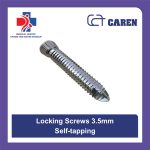 پیچ لاکینگ ۳.۵ میلی‌متری خودکار مانیتورینگ Locking Screw 3.5mm برند CAREN (مدل Self-tapping)