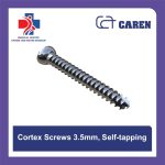 پیچ کورتیکال 3.5 میلی‌متری خودرزوه کارن (Caren Cortex Screw Self-tapping)