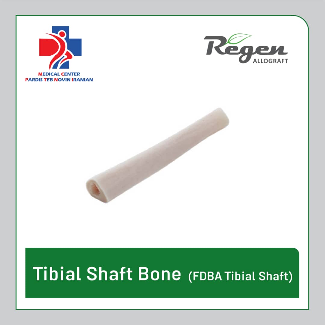 تنه استخوان درشت‌نی آلوگرافت Regen Tibial Shaft Bone (FDBA Tibial Shaft)