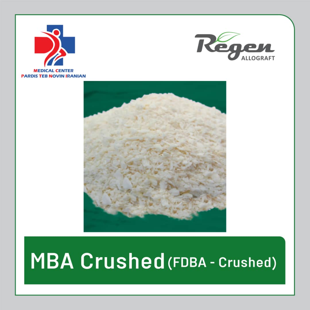 PHOTO-2026-02-24-01-22-36 پودر استخوان آلوگرافت MBA Crushed ریجن (Regen FDBA Crushed)